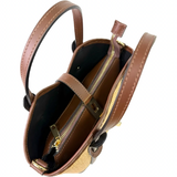 Tara Straw Borsetta Brown