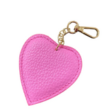 Leather Bag Chain Heart