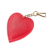 Leather Bag Chain Heart