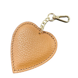 Leather Bag Chain Heart