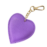 Leather Bag Chain Heart