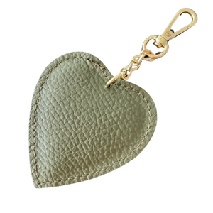 Leather Bag Chain Heart