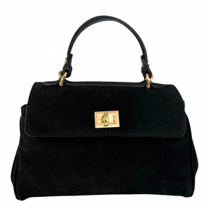 Lara Suede Borsetta Black