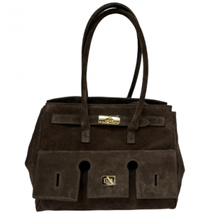 Lorena Suede Borsetta Choco