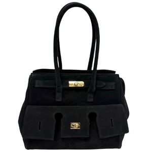Lorena Suede Borsetta Black