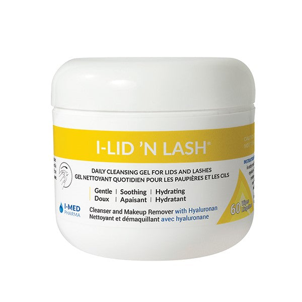 I-Lid ‘N Lash Cleanser 60 Wipes (Eye Makeup Remover)
